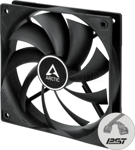 Photo de Ventilateur de boitier Arctic F12 PST - 12cm (Noir)