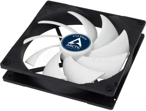 Photo de Ventilateur de boitier Arctic F14 Silent - 14cm (Noir/Blanc)