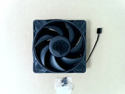 Photo de Ventilateur de boitier Arctic P12 Pro - 12cm (Noir) - ID 223273