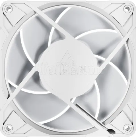 Photo de Ventilateur de boitier Arctic P12 Pro PST RGB - 12cm (Blanc)