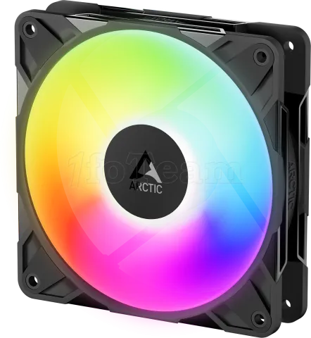Photo de Ventilateur de boitier Arctic P12 Pro Reverse RGB - 12cm (Noir)