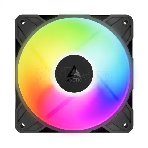 Photo de Ventilateur de boitier Arctic P12 Pro Reverse RGB - 12cm (Noir)