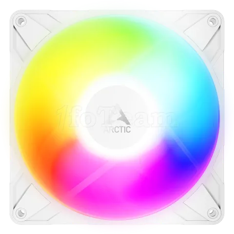 Photo de Ventilateur de boitier Arctic P14 Pro Reverse RGB - 14cm (Blanc)
