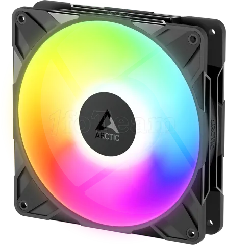Photo de Ventilateur de boitier Arctic P14 Pro Reverse RGB - 14cm (Noir)
