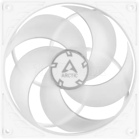 Photo de Ventilateur de boitier Arctic P14 PST - 14cm (Blanc/Transparent)