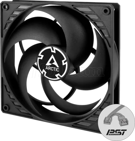 Photo de Ventilateur de boitier Arctic P14 PST Continuous Operation - 14cm (Noir)