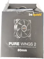 Photo de Ventilateur de boitier be quiet! Pure Wings 2 - 8cm (Noir) - ID 194666