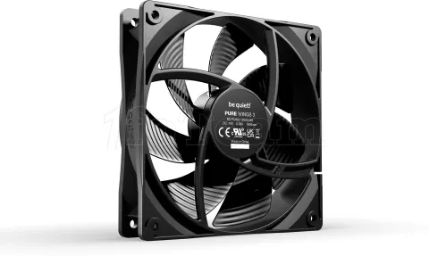 Photo de Ventilateur de boitier Be Quiet Pure Wings 3 - 12cm (Noir)