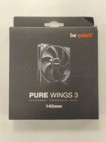 Photo de Ventilateur de boitier be quiet! Pure Wings 3 - 14cm (Noir) - ID 205099