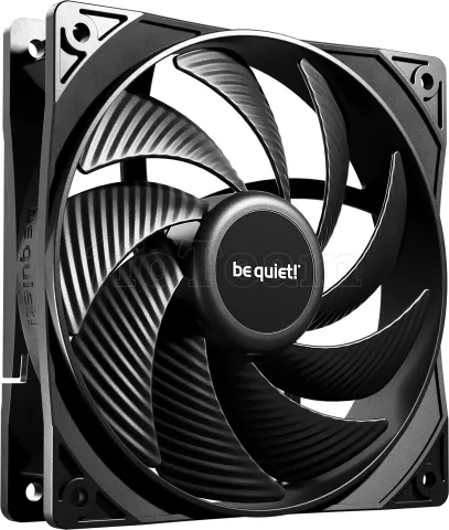 Photo de Ventilateur de boitier Be Quiet Pure Wings 3 Haute vitesse PWM 12cm (Noir)