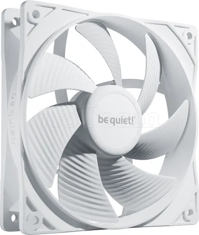 Photo de Ventilateur de boitier be quiet! Pure Wings 3 PWM - 12cm (Blanc)