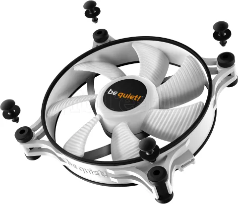 Photo de Ventilateur de boitier Be Quiet Shadow Wings 2 PWM - 12cm (Blanc)