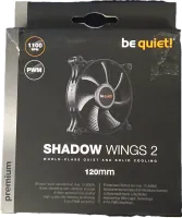 Photo de Ventilateur de boitier Be Quiet Shadow Wings 2 PWM - 12cm (Noir) - ID 197812