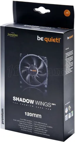 Photo de Ventilateur de boitier be quiet! Shadow Wings SW1 120mm PWM