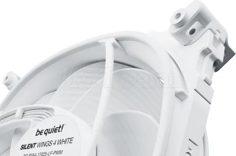 Photo de Ventilateur de boitier Be Quiet Silent Wings 4 Haute-vitesse - 12cm (Blanc)