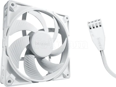 Photo de Ventilateur de boitier Be Quiet Silent Wings 4 Pro - 14cm (Blanc)