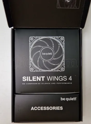 Photo de Ventilateur de boitier Be Quiet Silent Wings 4 PWM - 12cm (Noir) - ID 201229