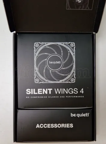 Photo de Ventilateur de boitier be quiet! Silent Wings 4 PWM - 12cm (Noir) - ID 201229