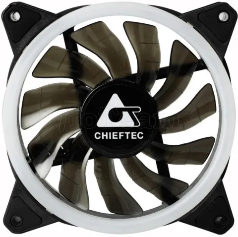 Photo de Ventilateur de boitier Chieftec AF-12 RGB (12cm)
