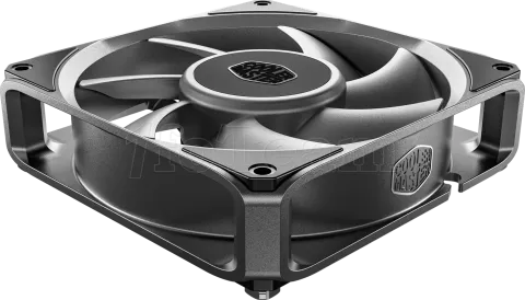 Photo de Ventilateur de boitier Cooler Master Masterfan A120 FC - 12cm (Noir/Argent)