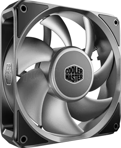 Photo de Ventilateur de boitier Cooler Master Masterfan A120 FC - 12cm (Noir/Argent)