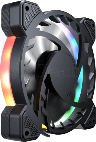 Photo de Ventilateur de boitier Cougar Vortex VK RGB 12cm (Noir)