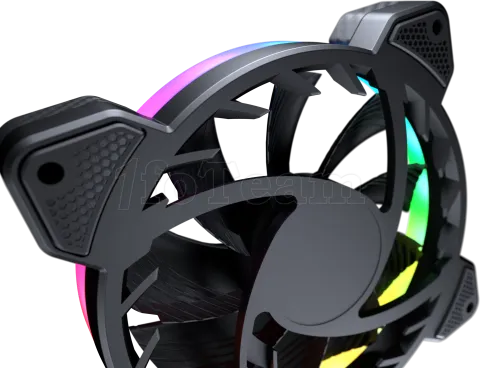 Photo de Ventilateur de boitier Cougar Vortex VK RGB 12cm (Noir)