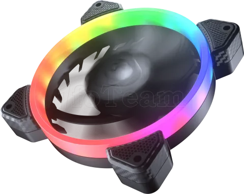 Photo de Ventilateur de boitier Cougar Vortex VK RGB 12cm (Noir)