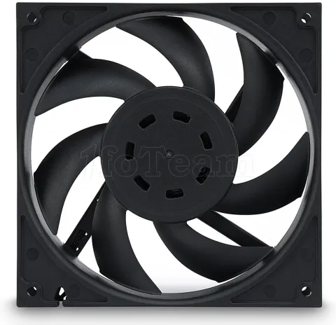 Photo de Ventilateur de boitier Ekwb EK-Vardar Evo 140ER BB 14cm (Noir)