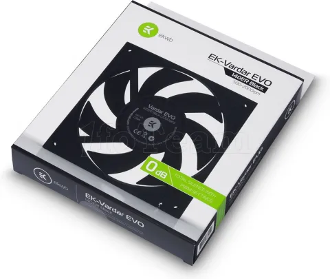 Photo de Ventilateur de boitier Ekwb EK-Vardar Evo 140ER BB 14cm (Noir)