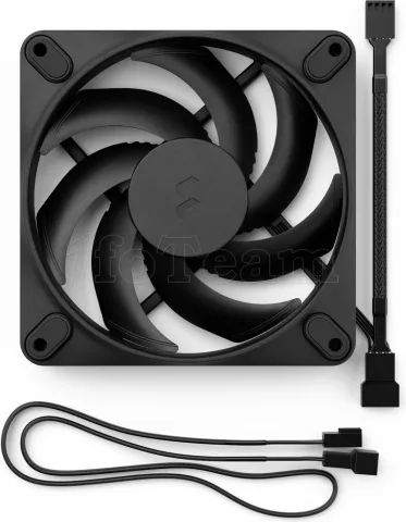 Photo de Ventilateur de boitier Fractal Design Momentum - 12cm (Noir)