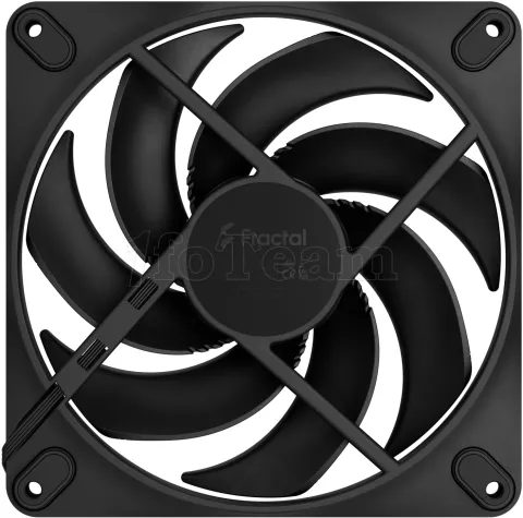 Photo de Ventilateur de boitier Fractal Design Momentum - 14cm (Noir)