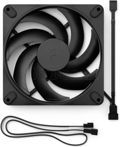 Photo de Ventilateur de boitier Fractal Design Momentum - 14cm (Noir)