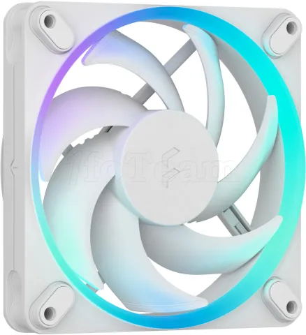 Photo de Ventilateur de boitier Fractal Design Momentum RGB - 12cm (Blanc)