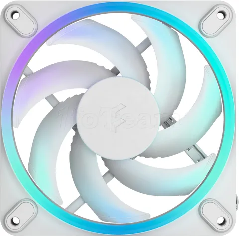 Photo de Ventilateur de boitier Fractal Design Momentum RGB - 12cm (Blanc)