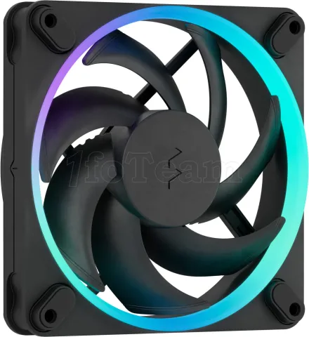 Photo de Ventilateur de boitier Fractal Design Momentum RGB - 12cm (Noir)
