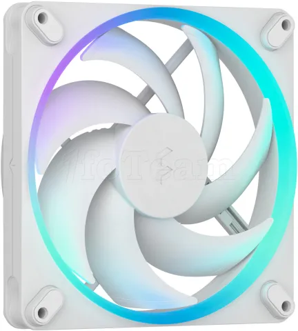 Photo de Ventilateur de boitier Fractal Design Momentum RGB - 14cm (Blanc)