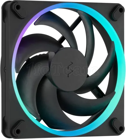 Photo de Ventilateur de boitier Fractal Design Momentum RGB - 14cm (Noir)