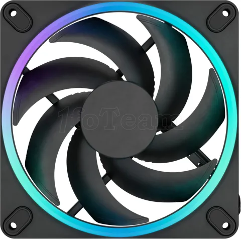 Photo de Ventilateur de boitier Fractal Design Momentum RGB - 14cm (Noir)