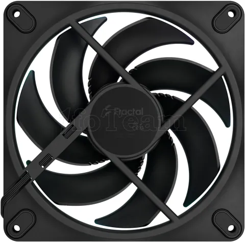 Photo de Ventilateur de boitier Fractal Design Momentum RGB - 14cm (Noir)