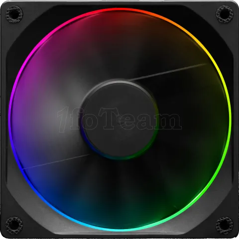 Photo de Ventilateur de boitier Gamdias Aeolus M3 RGB 12cm (Noir)