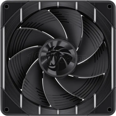Photo de Ventilateur de boitier Gamemax Tornado T12 Reverse RGB - 12cm (Noir)