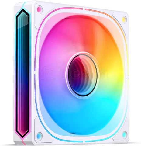Photo de Ventilateur de boitier Jonsbo FR-505 Reverse RGB - 12cm (Blanc)