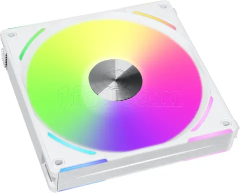 Photo de Ventilateur de boitier Lian Li Uni Fan AL V2 RGB - 14cm (Blanc)