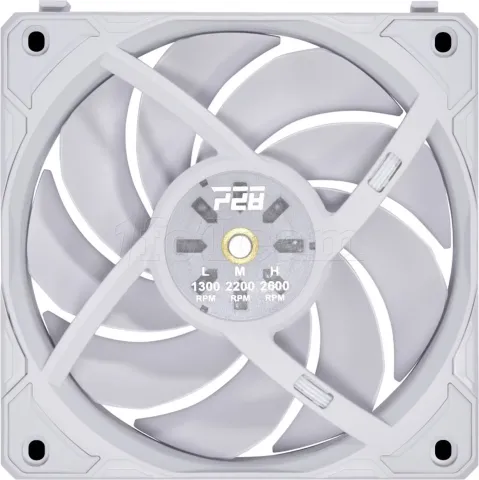 Photo de Ventilateur de boitier Lian Li Uni Fan P28 - 12cm (Blanc)