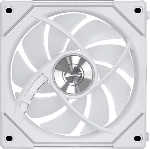 Photo de Ventilateur de boitier Lian Li Uni Fan SL-Infinity Reverse RGB - 12cm (Blanc)