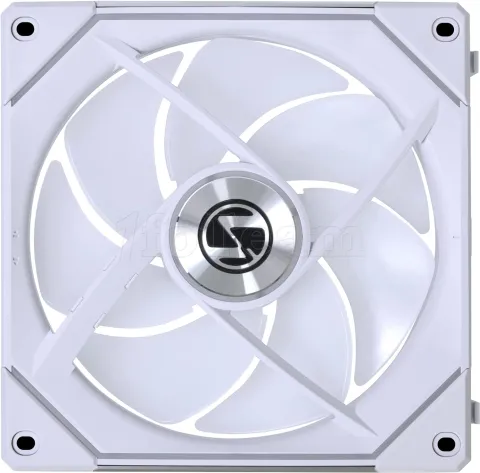 Photo de Ventilateur de boitier Lian Li Uni Fan SL-Infinity Reverse RGB - 14cm (Blanc)