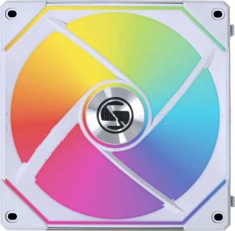 Photo de Ventilateur de boitier Lian Li Uni Fan SL-Infinity RGB - 14cm (Blanc)