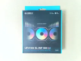 Photo de Ventilateur de boitier Lian Li Uni Fan SL-Infinity RGB - 14cm (Noir) - ID 223657