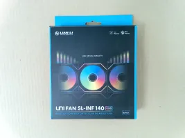 Photo de Ventilateur de boitier Lian Li Uni Fan SL-Infinity RGB - 14cm (Noir) - ID 223810